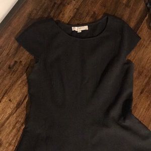 Loft Black Swing Dress